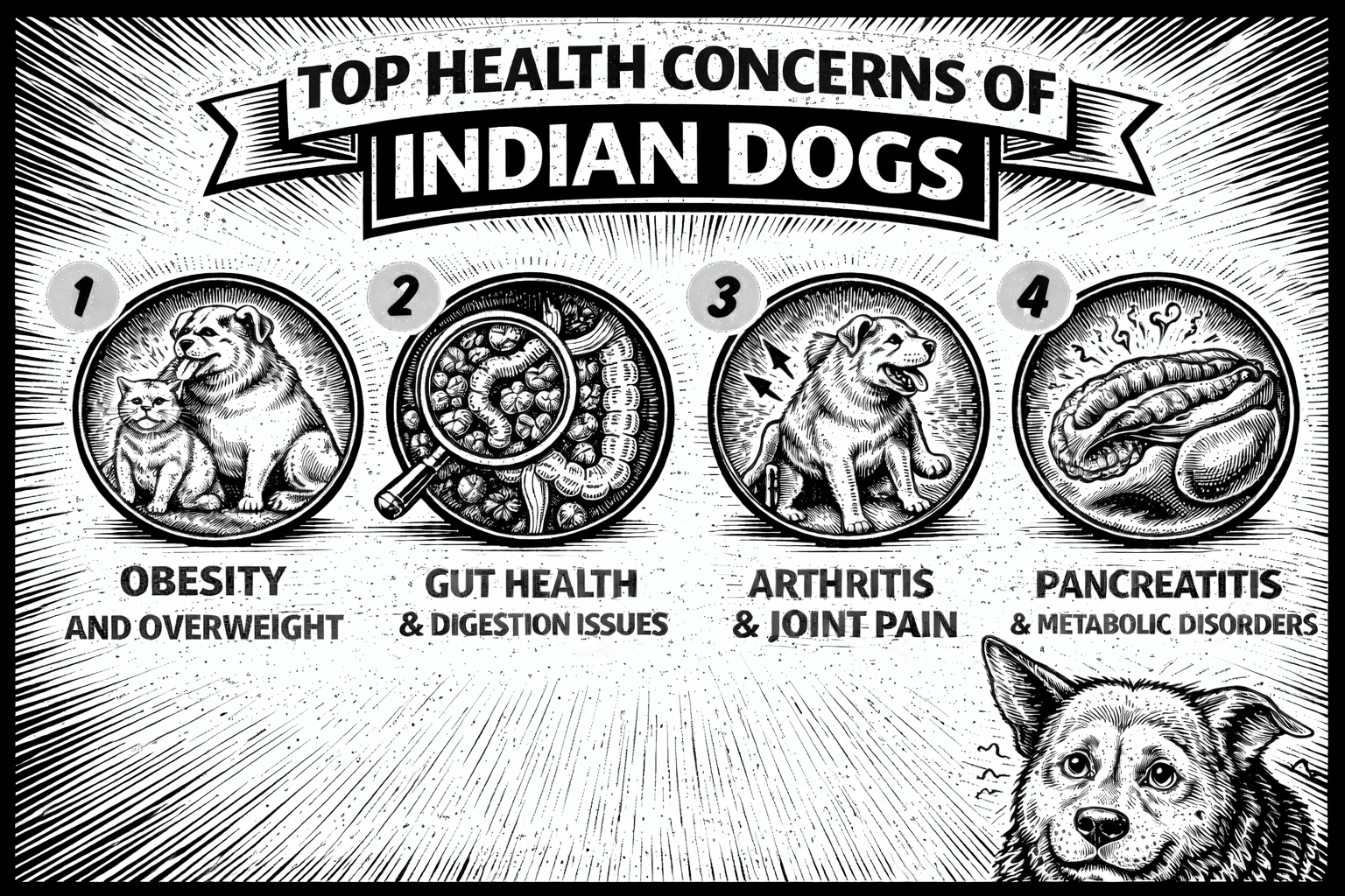Top Health Concerns in Indian Dogs | Pet Nutrition | Maggie's Blogs