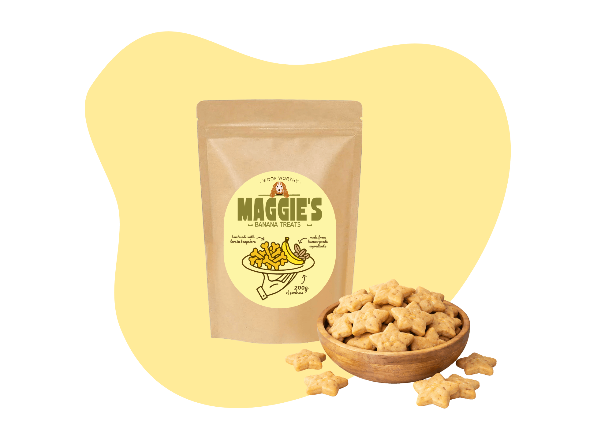 Banana Cookies | Maggie's Treats 